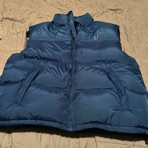 Mens American Eagle Puffer Vest